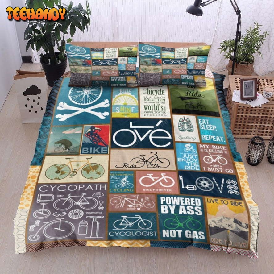 Bicycling My Bike Is Calling And I Must Go Duvet Cover Bedding Sets