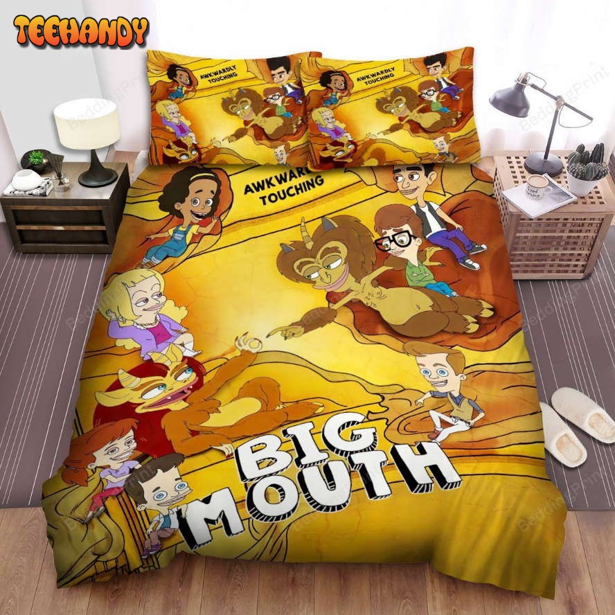 Big Mouth Awkwardly Touching Duvet Cover Bedding Sets