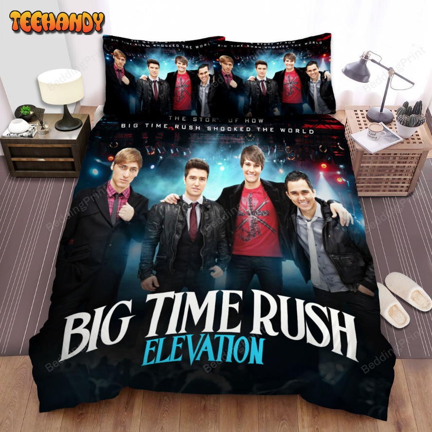 Big Time Rush Elevation Bed Sheets Duvet Cover Bedding Sets