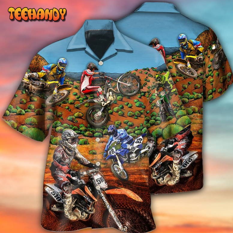 Bike Dirt Bike Cool Style Hawaiian shirt