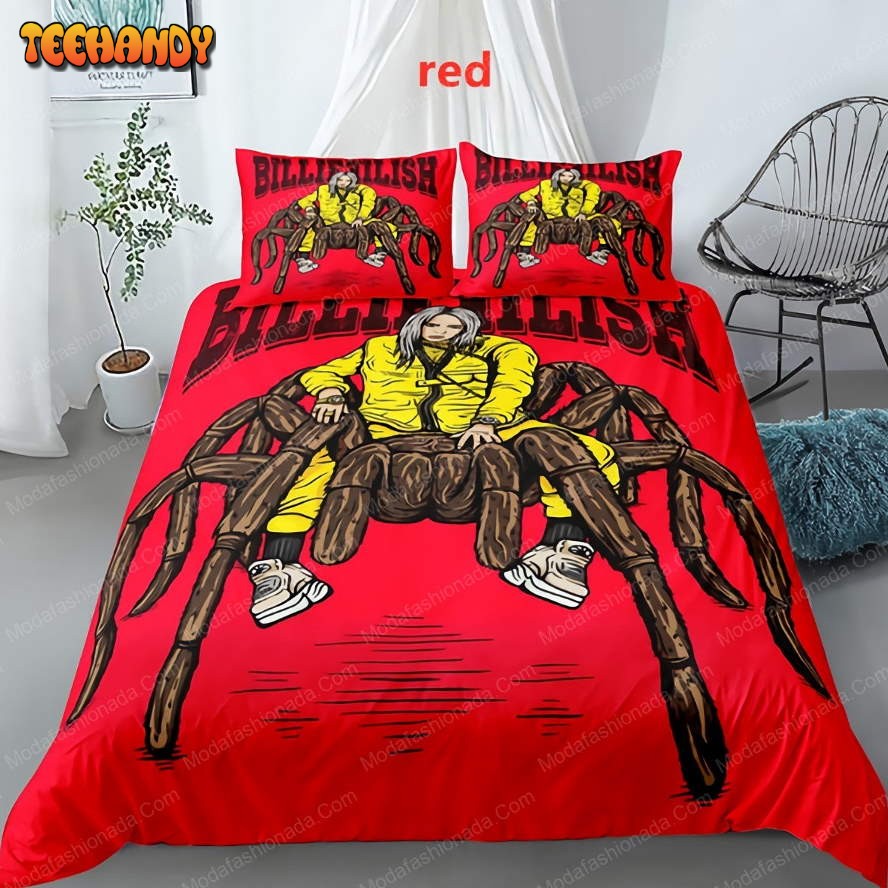 Billie Eilish Digital 3D Printed Duvet Cover Bedding Sets V3