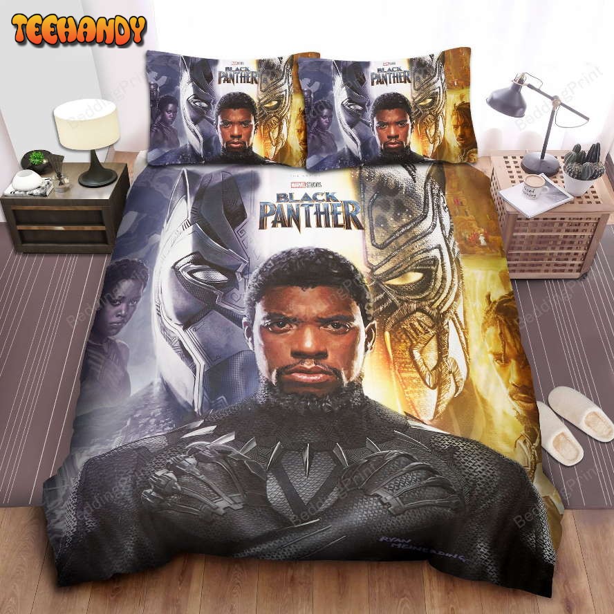 Black Panther King Of Wakanda Duvet Cover Bedding Sets