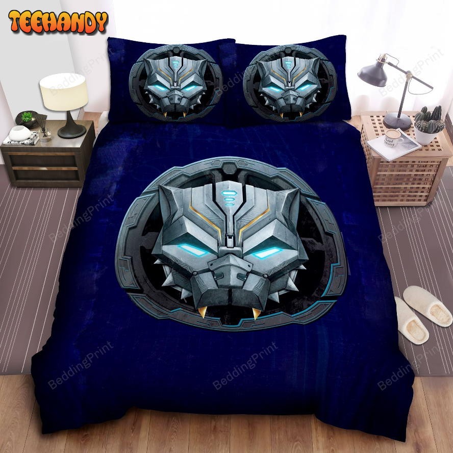 Black Panther Symbol Duvet Cover Bedding Sets