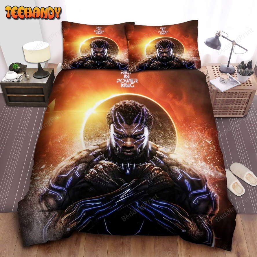 Black Panther Wakanda King Duvet Cover Bedding Sets