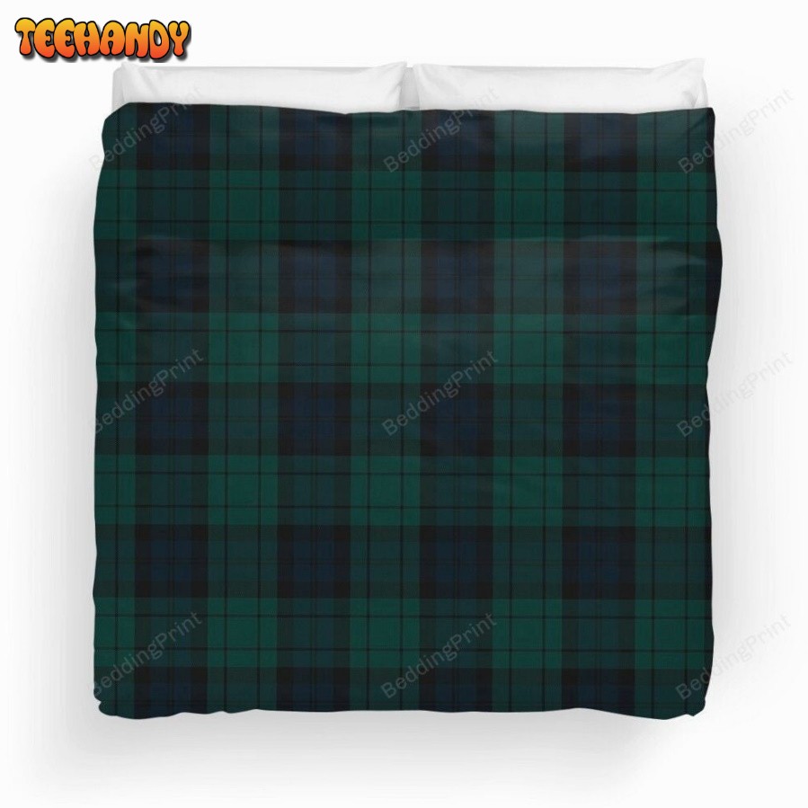 Black Watch Tartan Duvet Cover Bedding Sets