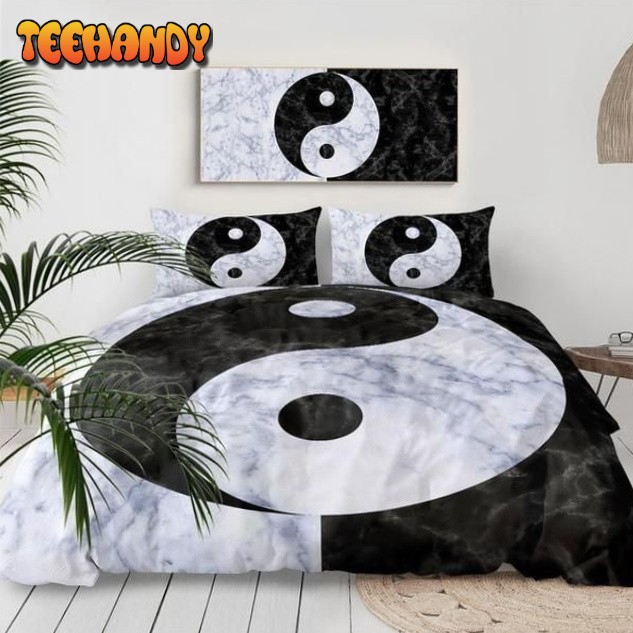 Black White Yin And Yang Duvet Cover Bedding Sets