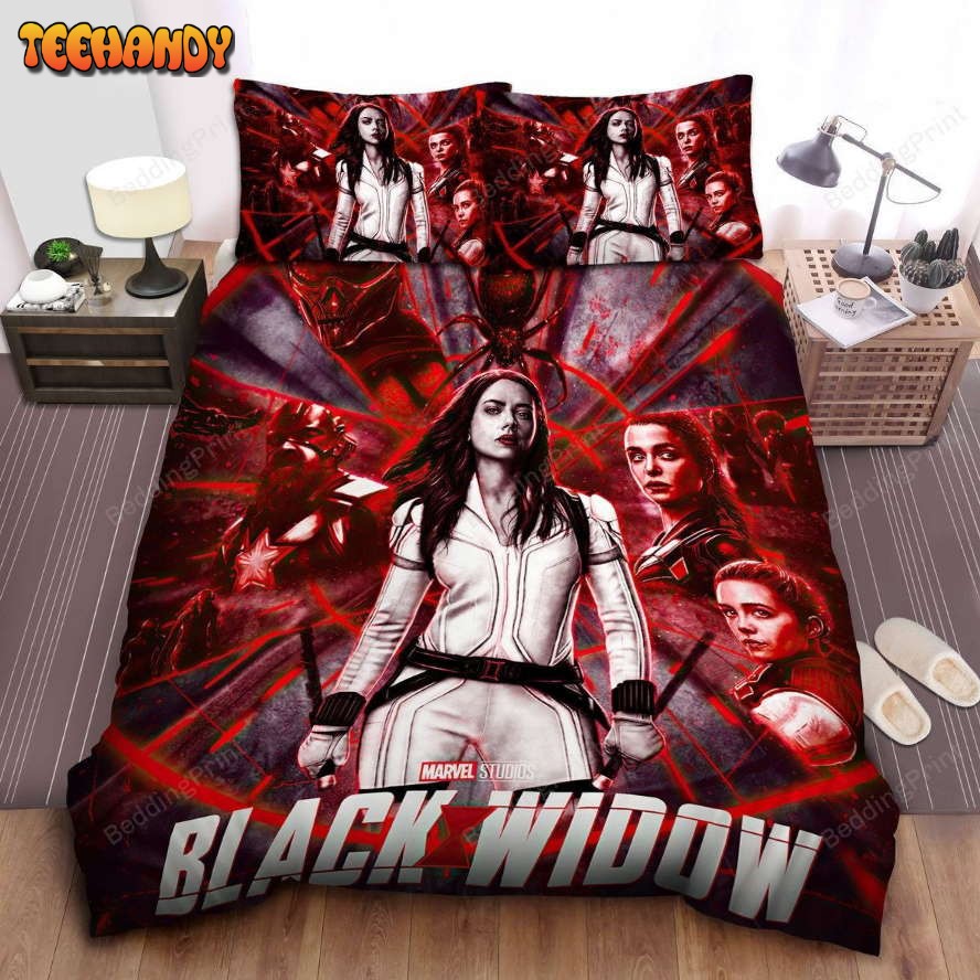 Black Widow, Mother And Sister Duvet Cover Bedding Sets