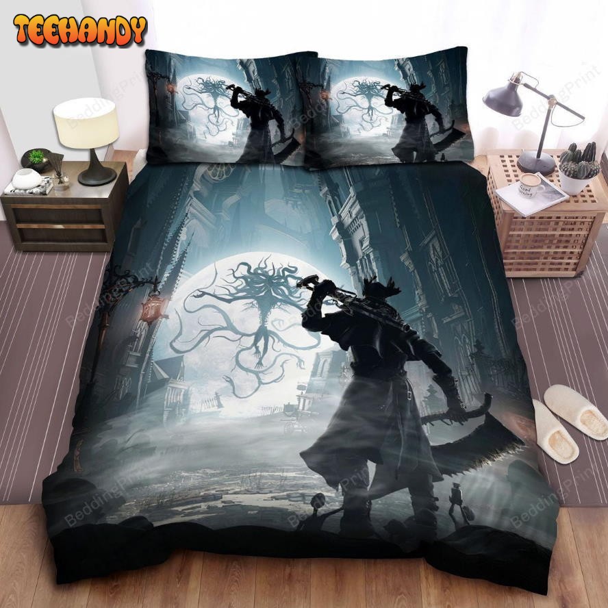 Bloodborne, Gun And Saw Duvet Cover Bedding Sets