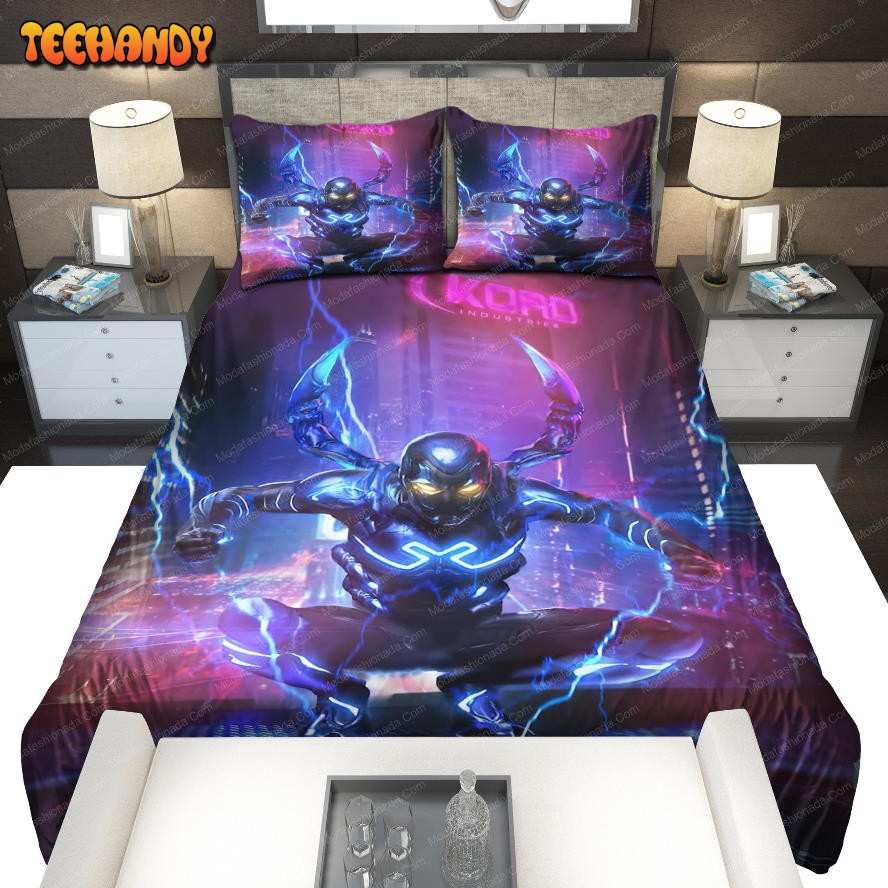 Blue Beetle Movie 2023 Duvet Cover Bedding Sets