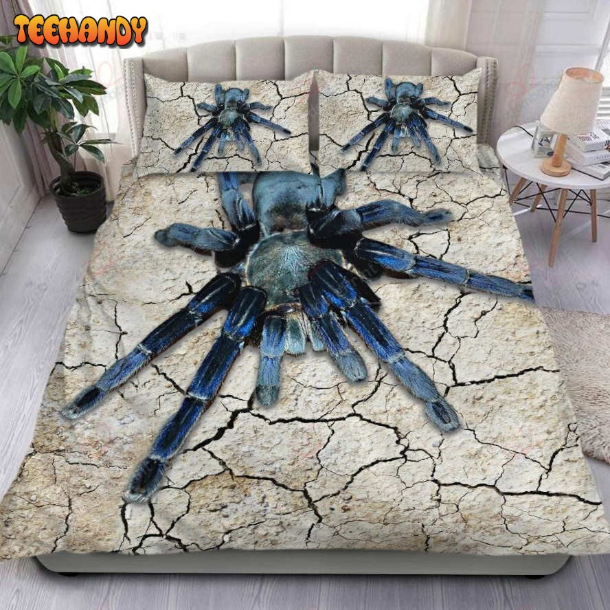 Blue Tarantula Spider Duvet Cover Bedding Sets