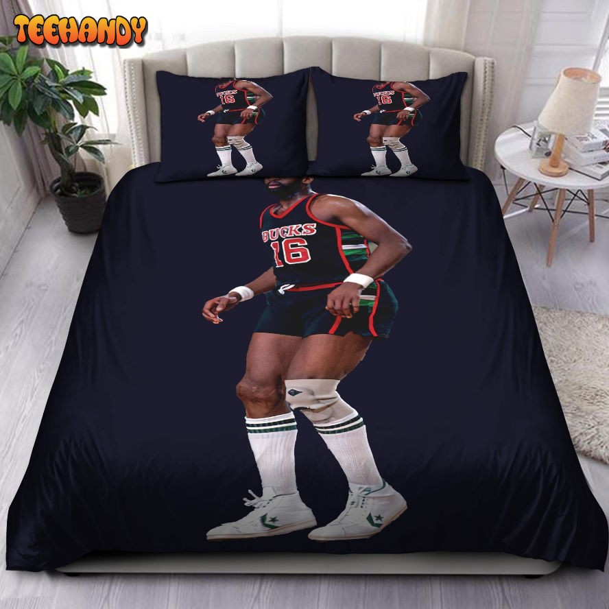 Bob Lanier 1982 Milwaukee Bucks NBA 51 Duvet Cover Bedding Sets