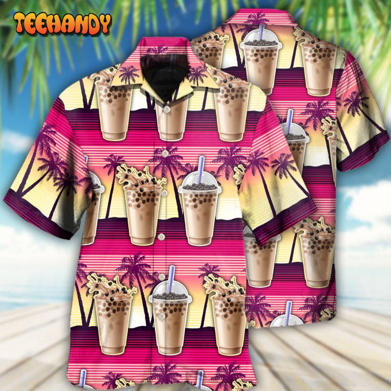 Boba Milk Tea Welcome To Summer Hawaiian Shirt