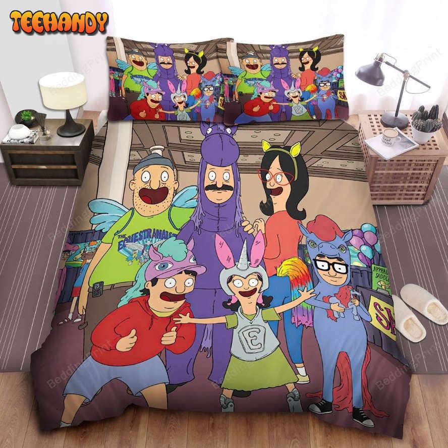 Bob’s Burgers In The Equestranauts Episode Duvet Cover Bedding Sets