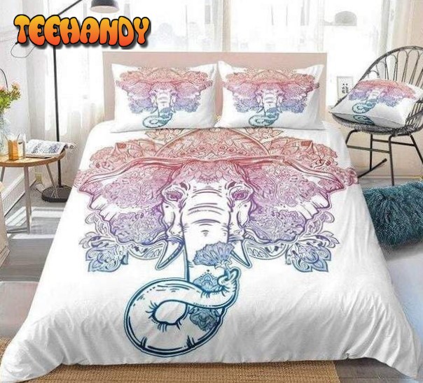 Boho Elephant Bed Sheets Duvet Cover Bedding Sets