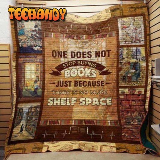 Book 3D Customized Quilt Blanket