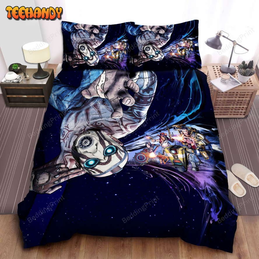 Borderlands The Pre-Sequel Season Pass Promo Art Duvet Cover Bedding Sets