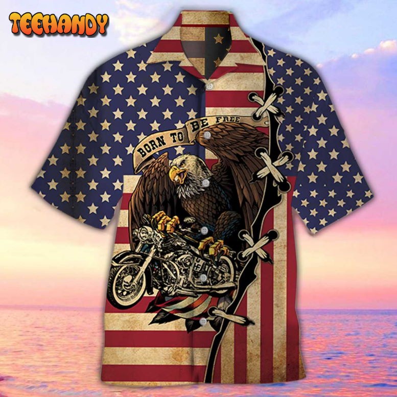 Born To Be Free Unisex Hawaiian Shirt