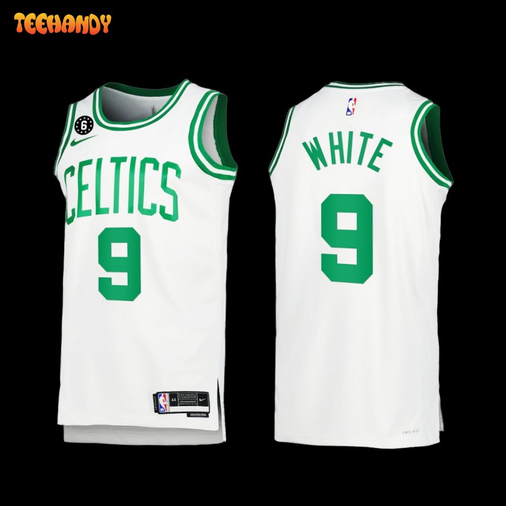 Boston Celtics Derrick White 2022-23 White Association Edition Jersey