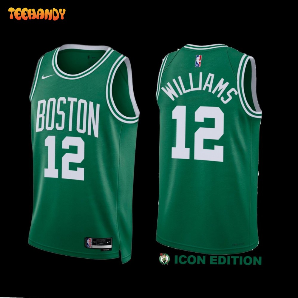 Boston Celtics Grant Williams 2022-23 Green Icon Edition Jersey