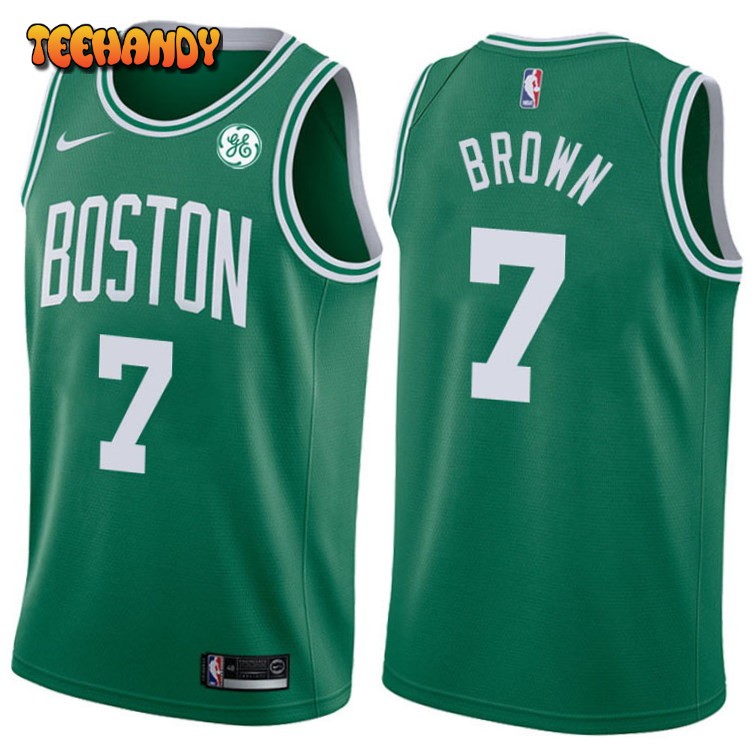 Boston Celtics Jaylen Brown Green Icon Jersey