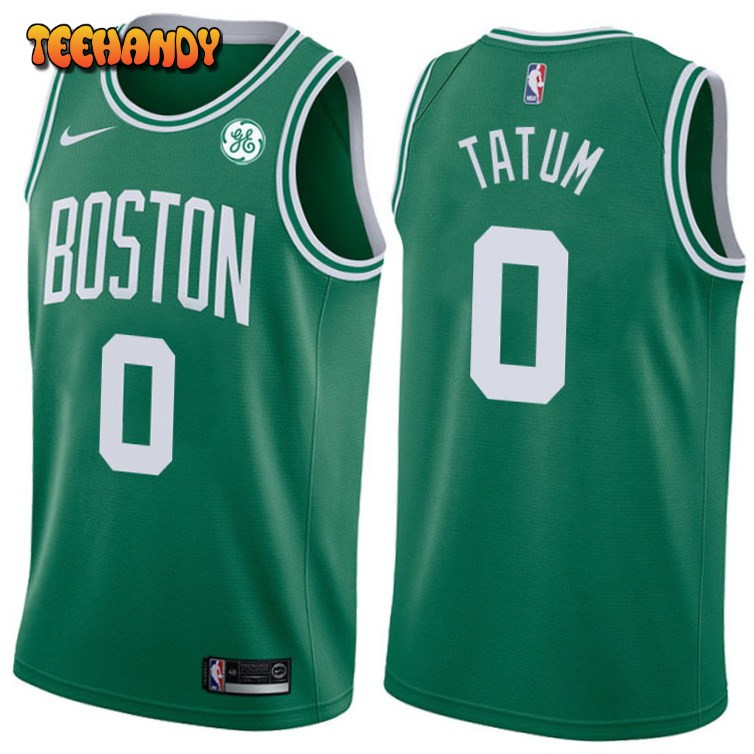 Boston Celtics Jayson Tatum Green Icon Jersey