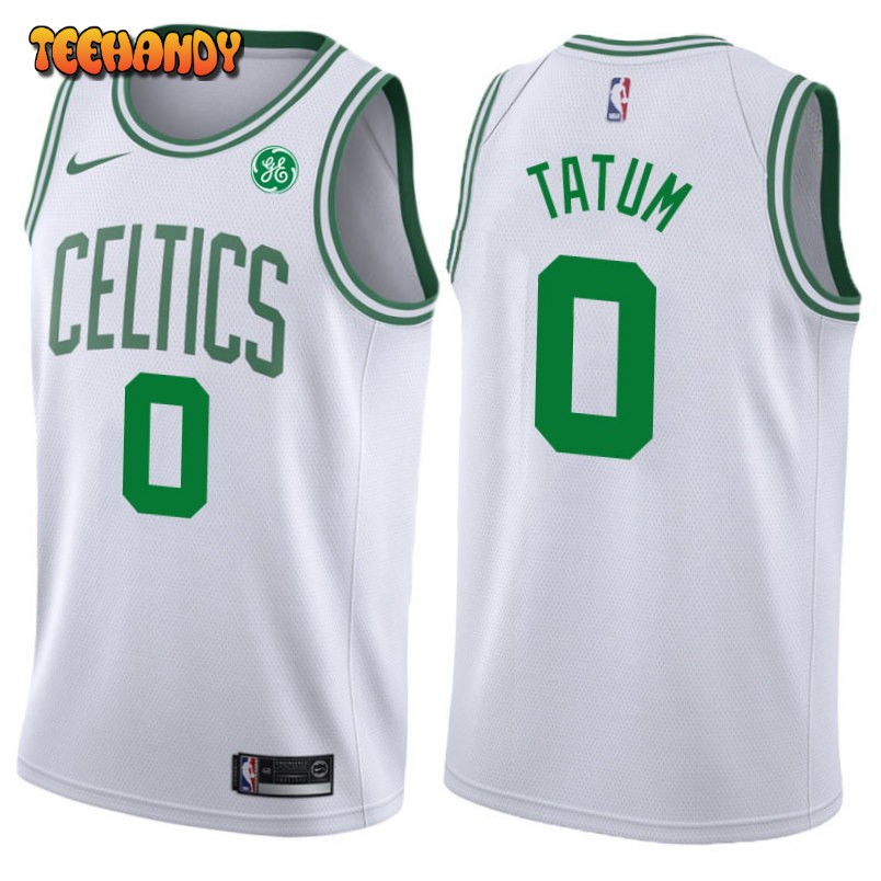 Boston Celtics Jayson Tatum White Association Jersey