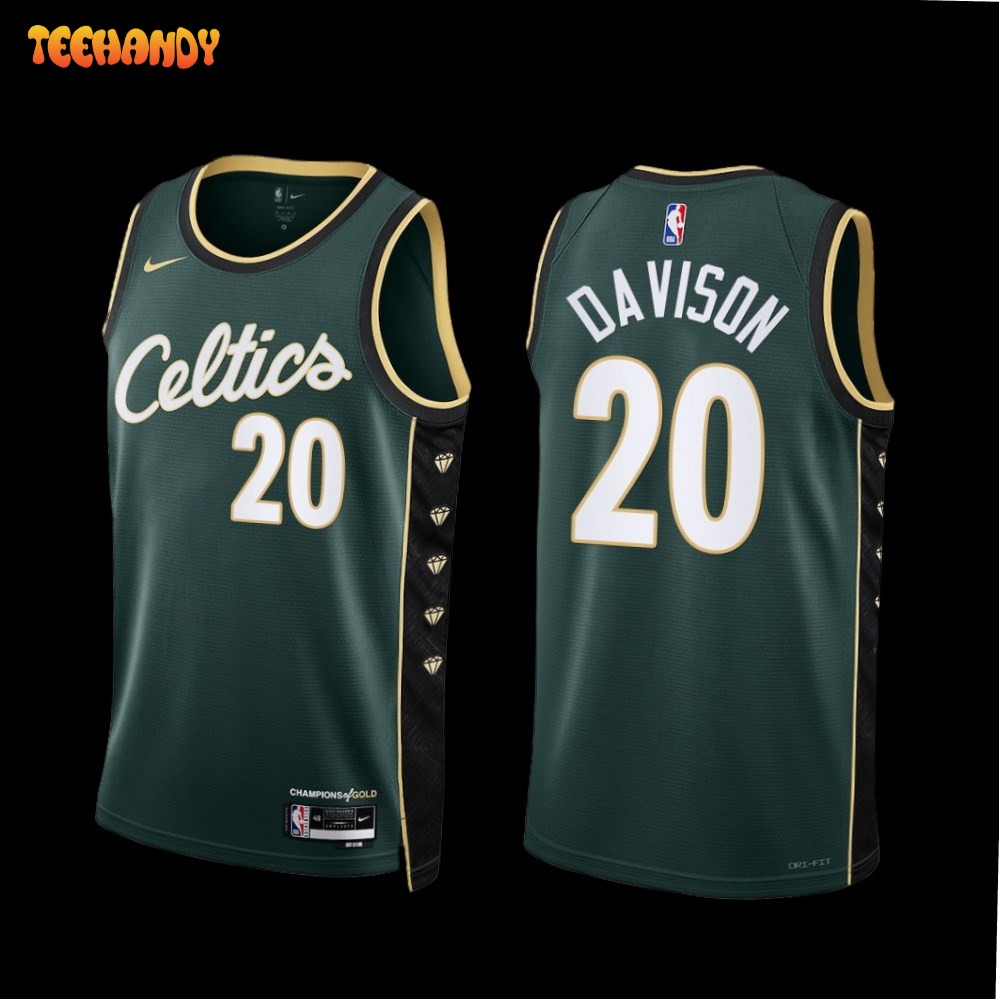 Boston Celtics JD Davison 2022-23 City Edition Jersey Green