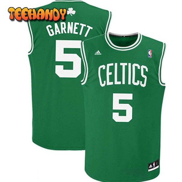 Boston Celtics Kevin Garnett Green Vintage Jersey