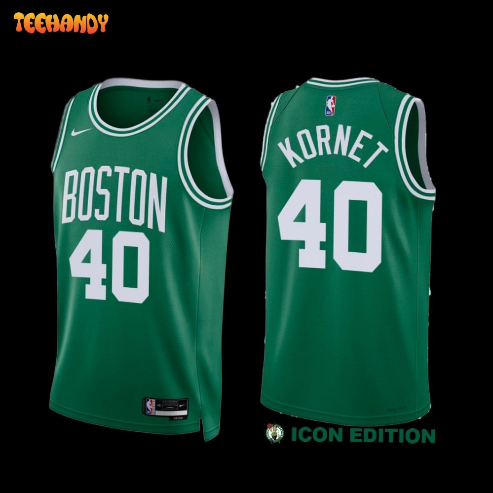 Boston Celtics Luke Kornet 2022-23 Green Icon Edition Jersey