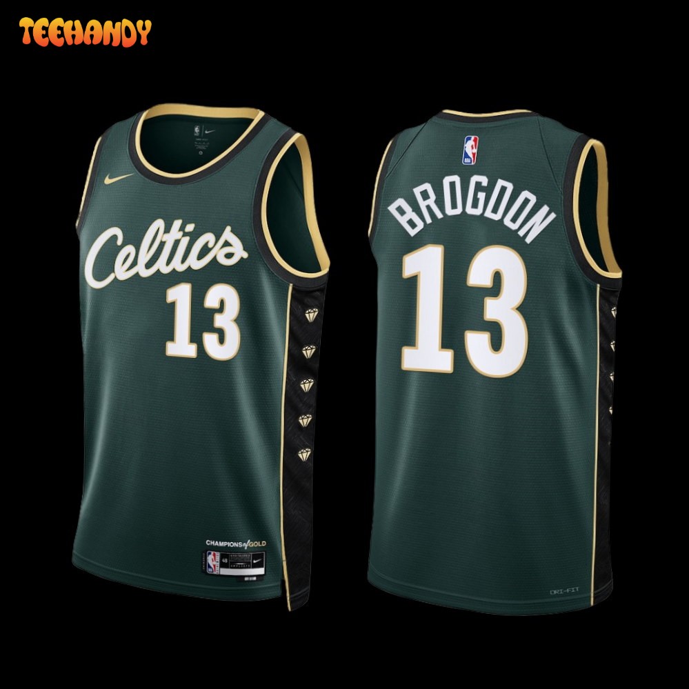 Boston Celtics Malcolm Brogdon 2022-23 City Edition Jersey Green