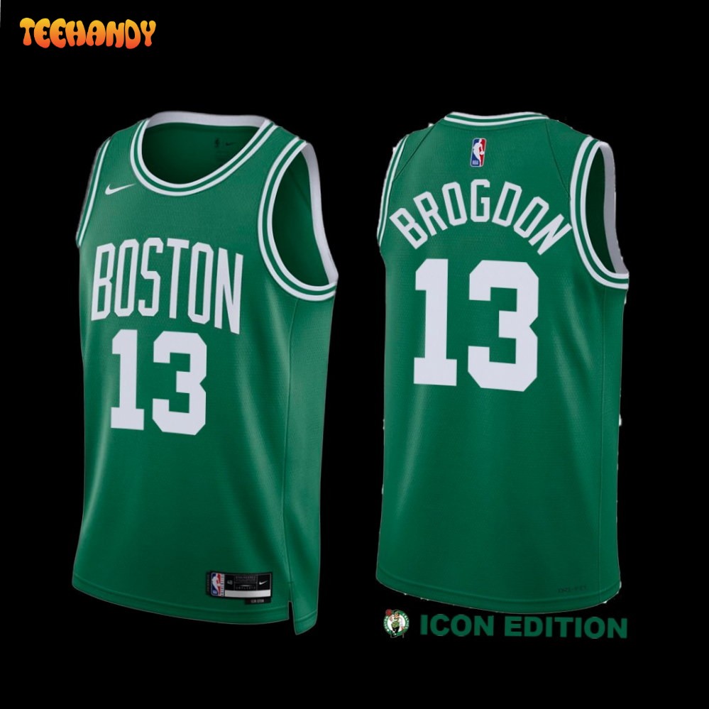 Boston Celtics Malcolm Brogdon 2022-23 Green Icon Edition Jersey