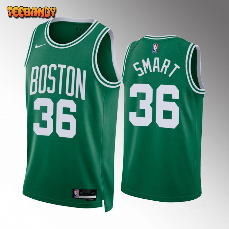 Boston Celtics Marcus Smart Green Icon Jersey