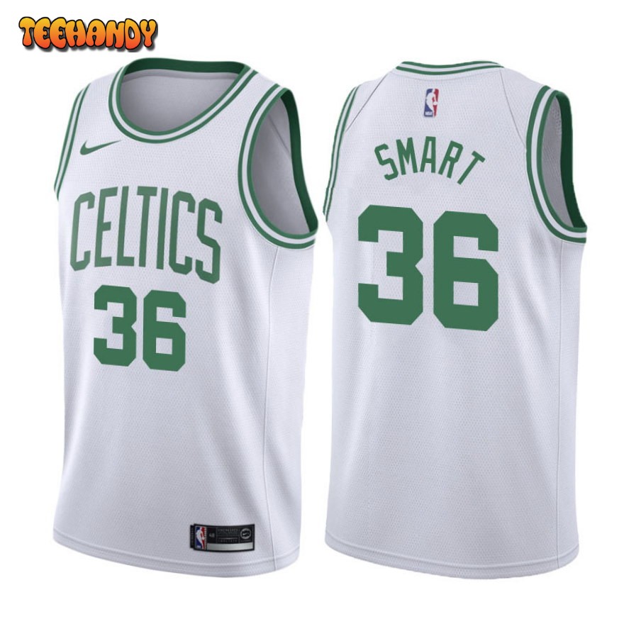 Boston Celtics Marcus Smart White Association Jersey