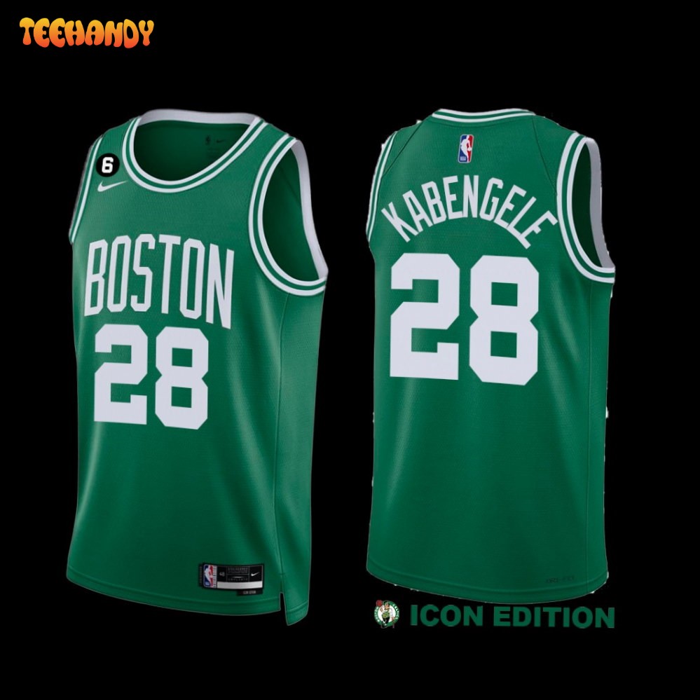 Boston Celtics Mfiondu Kabengele 2022-23 Icon Edition Jersey Green