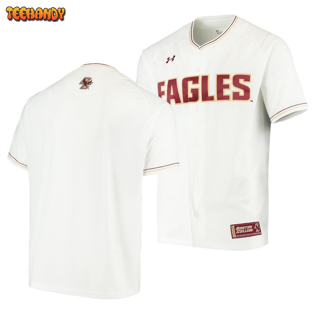 Boston College Eagles College Baseball White Replica Jersey