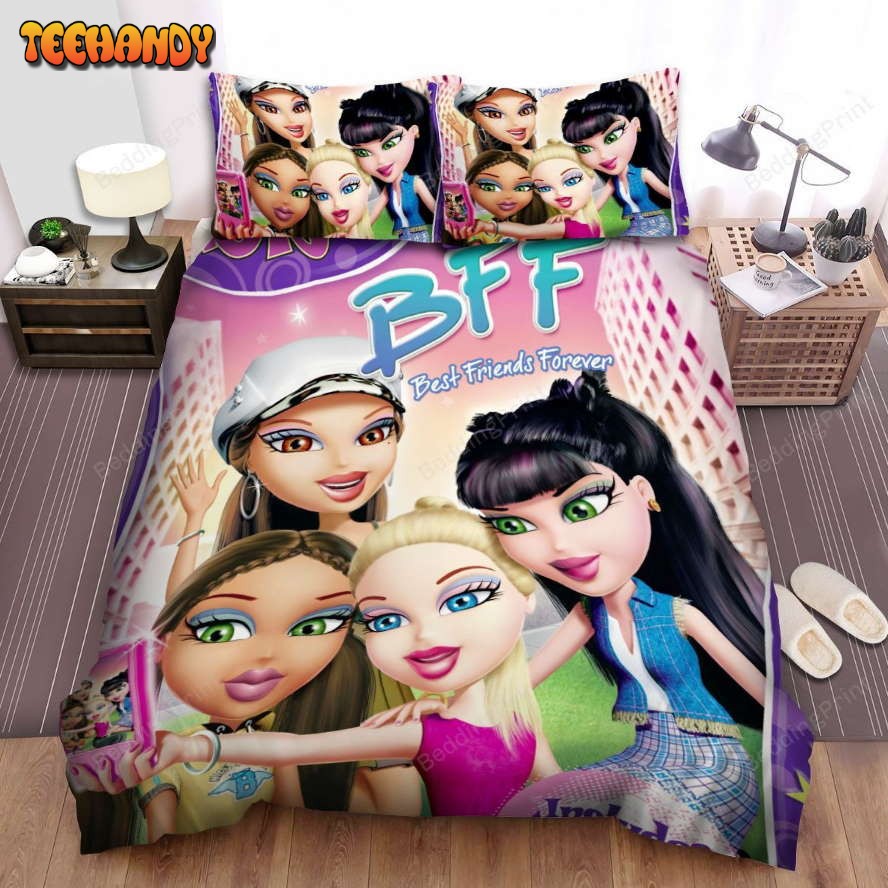 Bratz Bff Bed Sheets Duvet Cover Bedding Sets