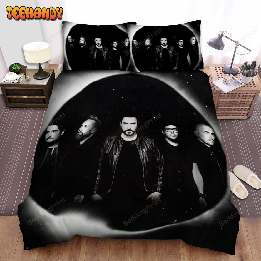 Breaking Benjamin Photo In Black And White Duvet Cover Bedding Sets