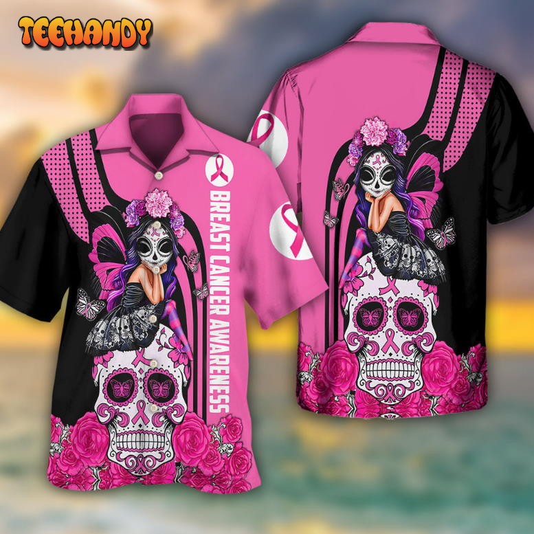 Breast Cancer Awareness Fight Like A Girl Breast Cancer Awareness Hawaiian Shirt