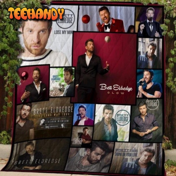 Brett Eldredge 3D Customized Quilt Blanket