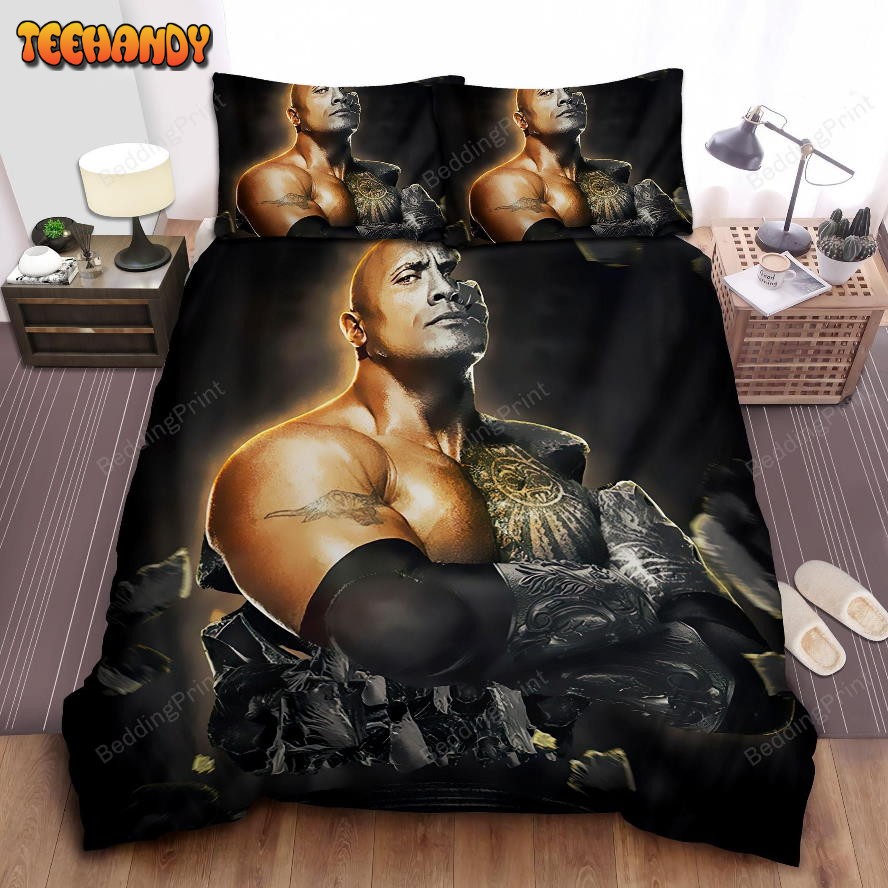 Broken Dwayne ‘the Rock’ Johnson Art Duyet Cover Bedding Sets