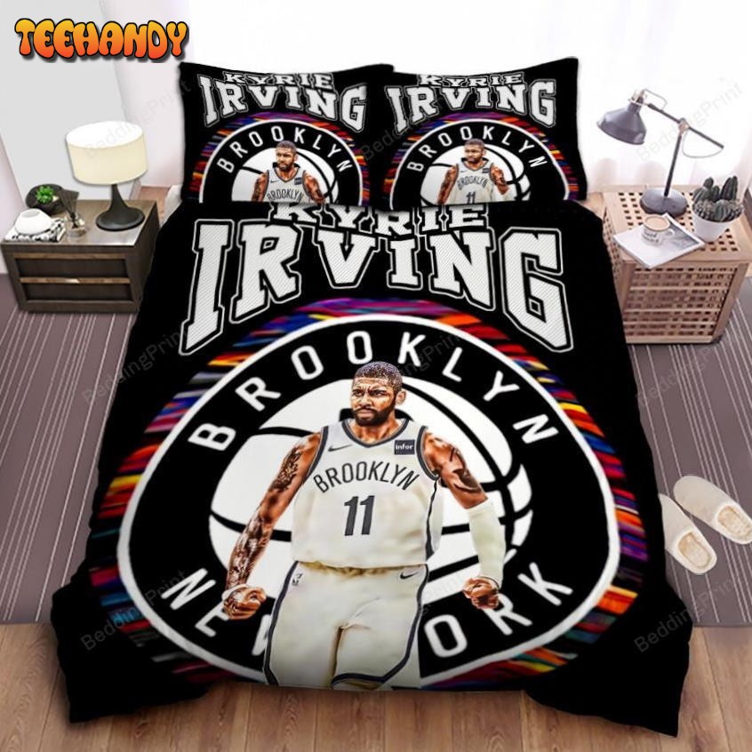 Brooklyn Nets Kyrie Irving Digital Artwork Duyet Cover Bedding Sets