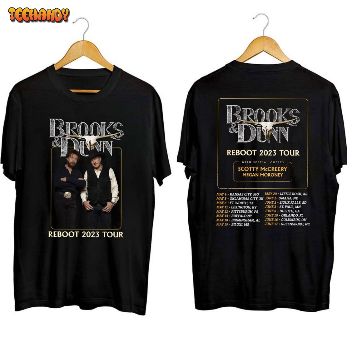 Brooks & Dunn 2023 Tour Shirt Brooks And Dunn Vintage Country Concert Shirt