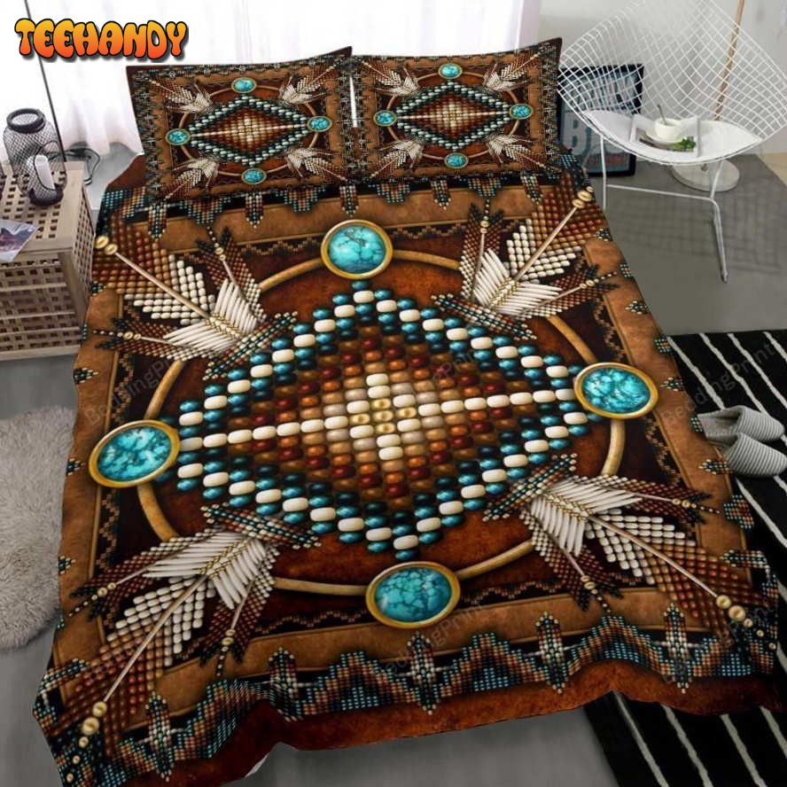 Brown Native American Duyet Cover Bedding Sets