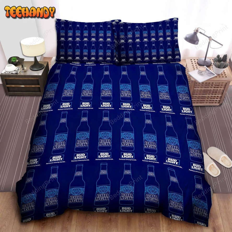 Bud Light Digital Artwork Duvet Cover Bedding Sets