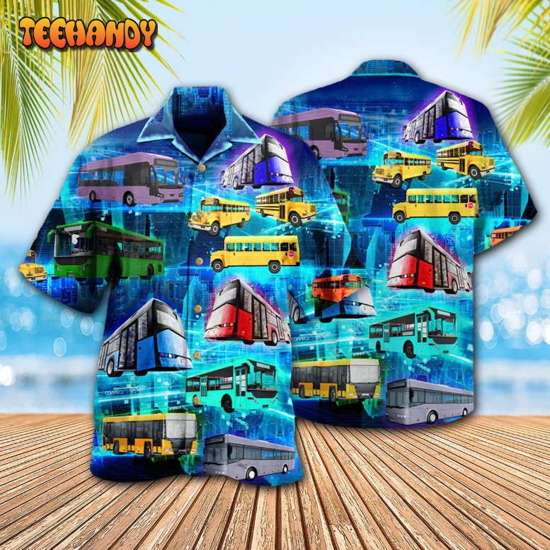 Bus Take A Bus Take An Amazing Journey Hawaiian Shirt