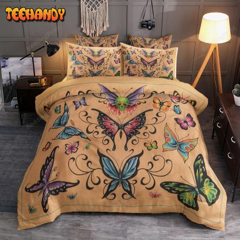 Butterfly Bed Sheets Duvet Cover Bedding Sets