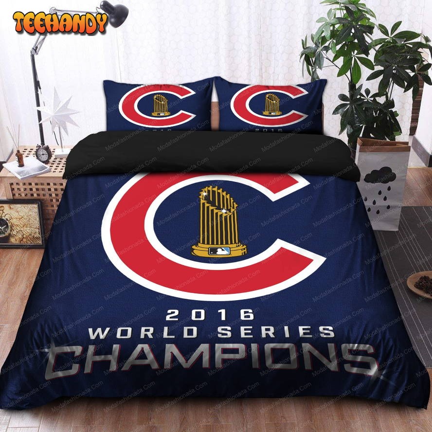 Buy 2016 Worrld Series Champions Chicago Cubs MLB 66 Bedding Sets