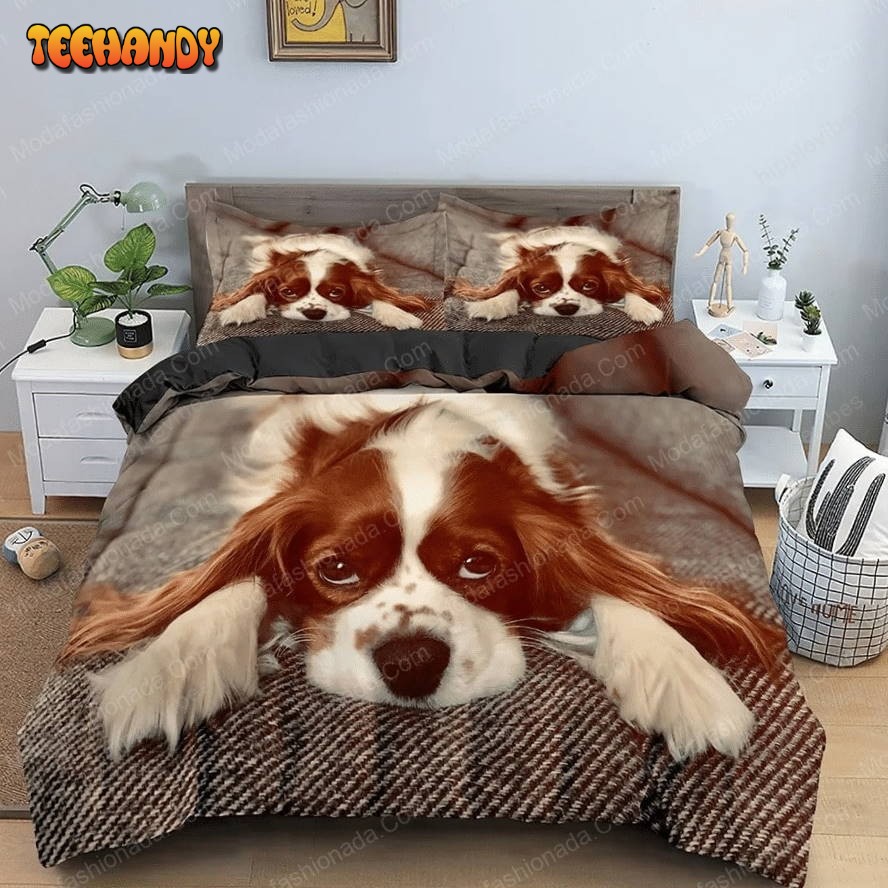 Buy Cute Cavalier King Charles Spaniel Dog Animal 281 Bedding Set