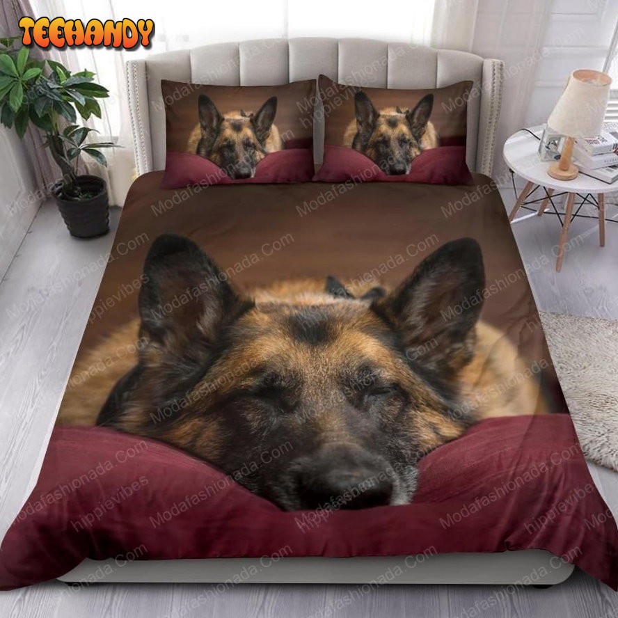 Buy German Shepherd Sleeping Dog Animal 213 Bedding Set