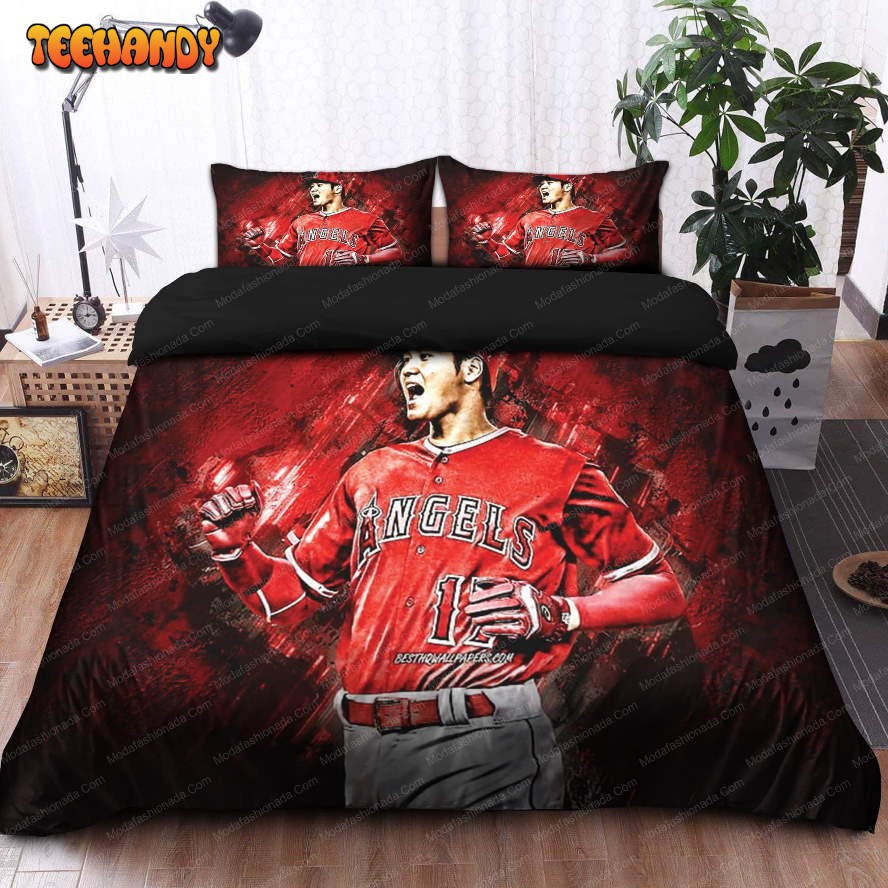 Buy Japanese Shohei Ohtani Los Angeles Angels MLB 19 Bedding Sets